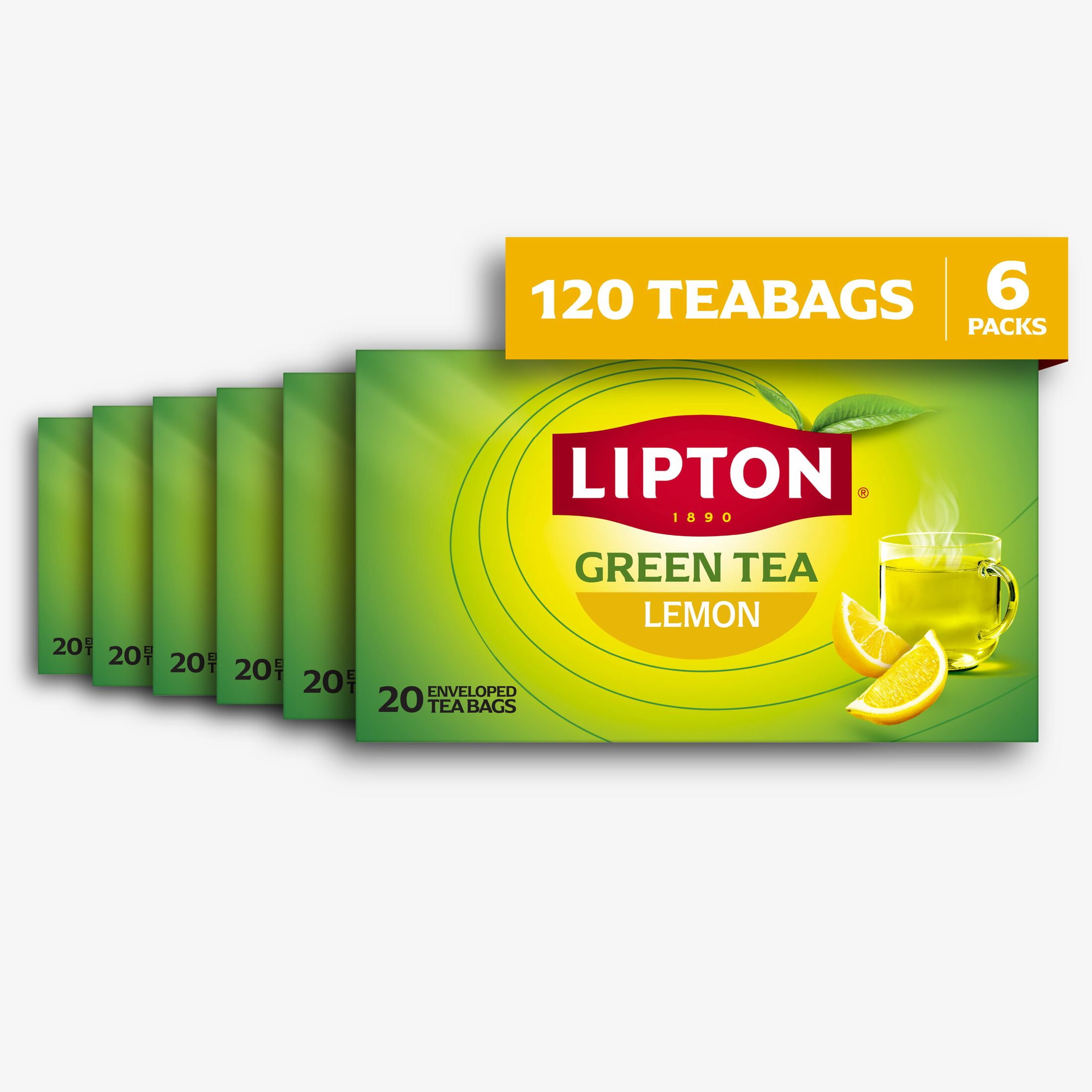 6-pack-Lipton-Lemon-Green-Tea-