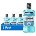 thumbnail image 1 of (6 pack) Listerine Ultraclean Intense Antiseptic Mouthwash + Whitening Protection*, Intense Mint, 1L, 1 of 12