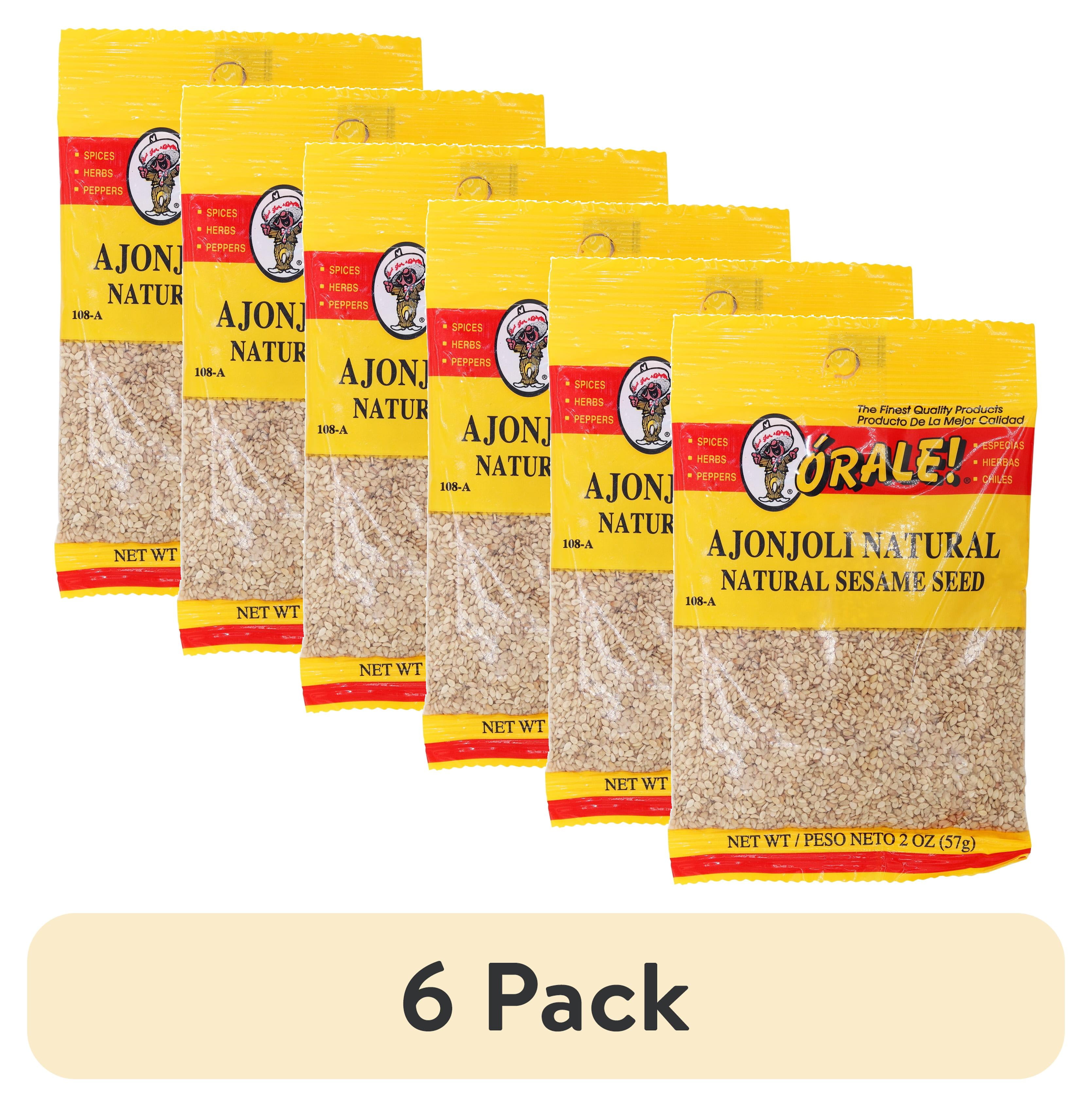 (6 pack) Lisy Orale Sesame Seeds, 2 oz