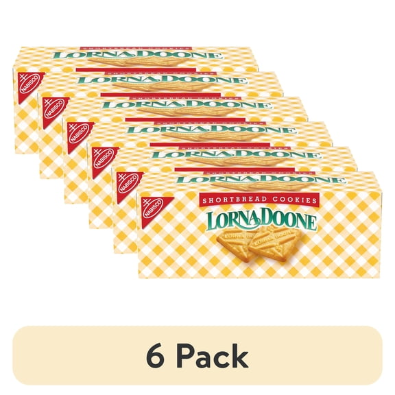 (6 pack) Lorna Doone Shortbread Cookies, 3 Snack Packs (6 Cookies Per Pack)