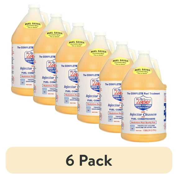 (6 pack) Lucas Oil 10013 Fuel Treatment Gallon 7.5 Pound