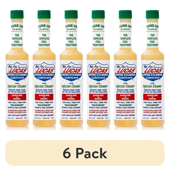 (6 pack) Lucas Oil 10020 Fuel Treatment 5.25 Ounce