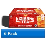 (6 pack) Luzianne Black Iced Tea Bags, 48 Count