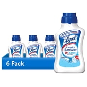 6 pack Lysol Laundry Sanitizer Additive Sanitizing Liquids for Clothes, Crisp Linen, 41 fl oz