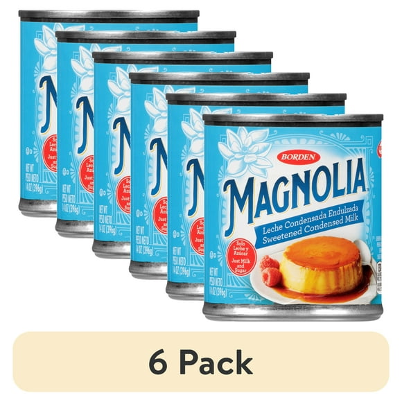(6 pack) Magnolia Sweetened Condensed Milk, Gluten-Free, 14 fl oz Can