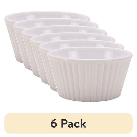 (6 pack) Mainstays Acrylic 6 Ounce Prep Bowl
