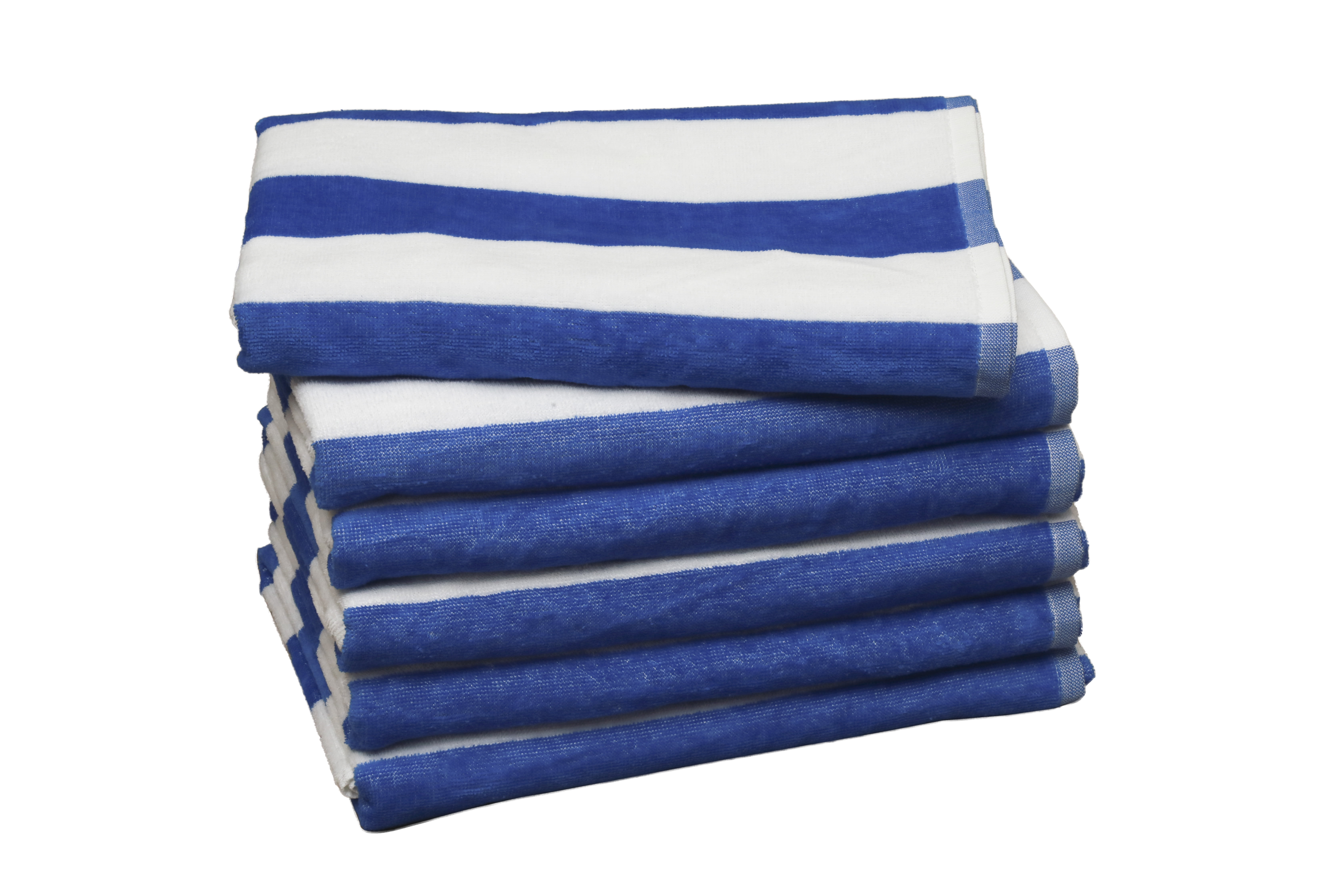 Madelinen® 4-pack Velour Cabana Stripe Beach Towels