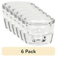 thumbnail image 1 of (6 pack) Mainstays Clear Glass Candleholder for Tealight and Taper Candles, 2 Inches, 1 of 7