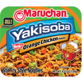 thumbnail image 1 of (6 pack) Maruchan Yakisoba Orange Chicken Flavor Noodles, 4.23 oz Shelf Stable Package, 1 of 6