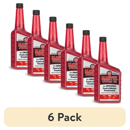 (6 pack) Marvel Mystery Oil - Oil Enhancer and Fuel Treatment, 32 oz.