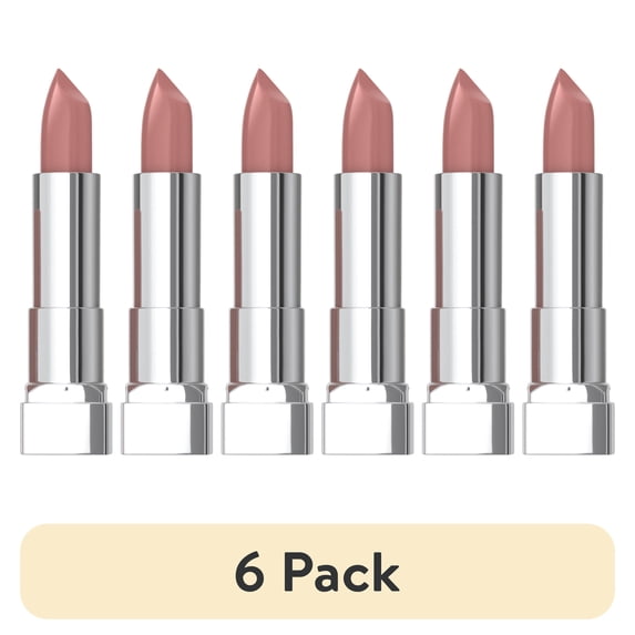 (6 pack) Maybelline Color Sensational Cream Finish Lipstick, Touchable Taupe