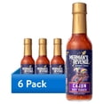 thumbnail image 1 of (6 pack) Merman's Revenge Cajun Style Medium Spice Hot Sauce, 5 fl oz Glass Bottle, 1 of 8