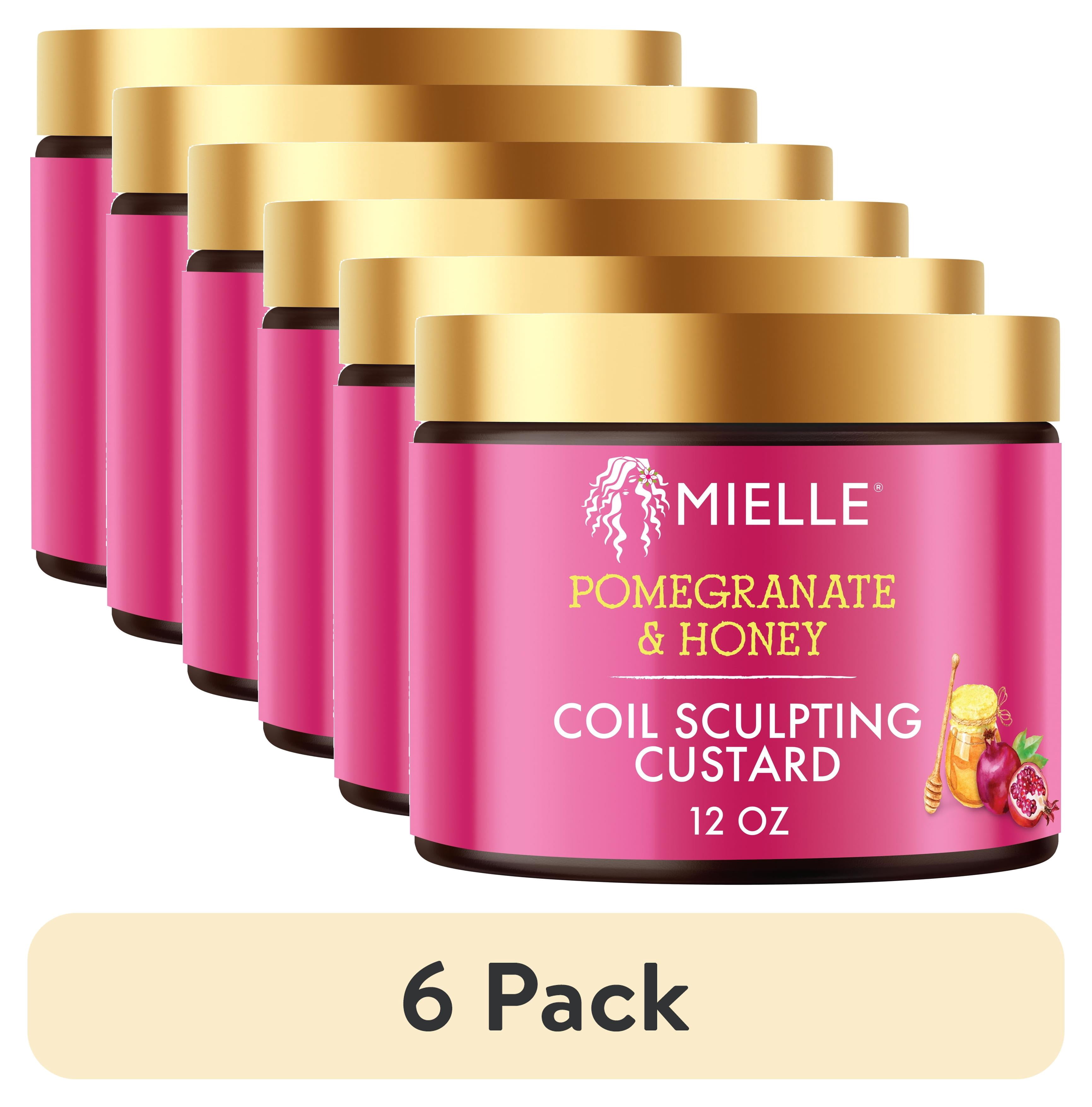 (6 pack) Mielle Pomegranate and Honey Coil Sculpting Custard - 12 oz