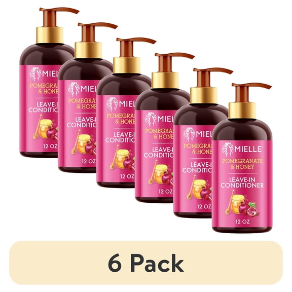 (6 pack) Mielle Pomegranate and Honey Leave-In Conditioner - 12 oz