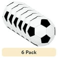 thumbnail image 1 of (6 pack) MinnARK Weatherproof Mini Soccer Ball – 6-Inch Outdoor Soccer Ball for Kids, Toddlers & Beginners, Black/White, Ages 3+, 1 of 4