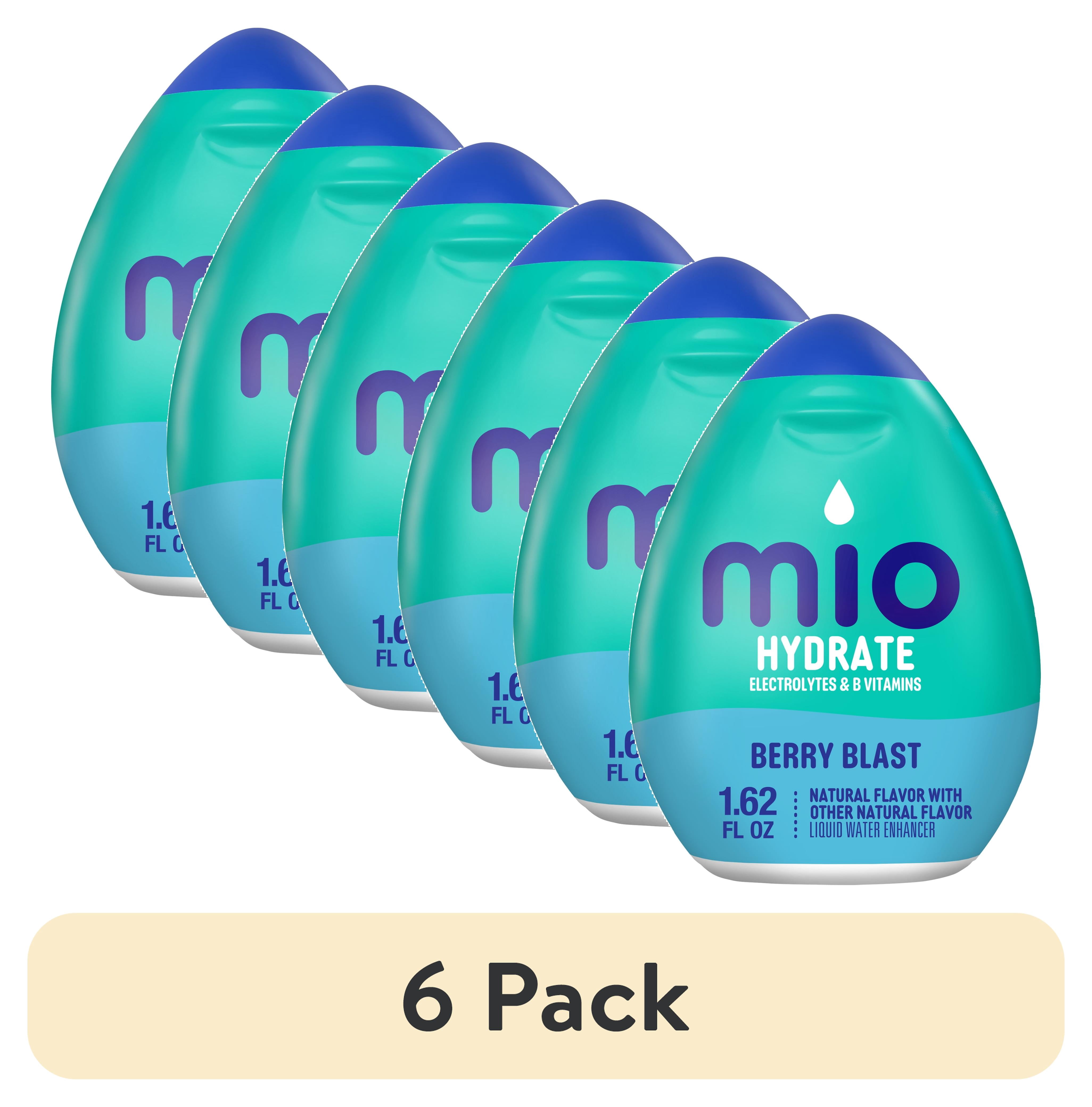 Mio Berry (6 pack) Mio Hydrate Berry Blast Flavored with Other Natural Flavor ...