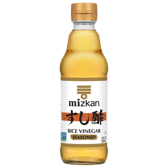 (6 pack) (1 pack) Mizkan Seasoned Rice Vinegar, Mild and Sweet, 12 fl oz
