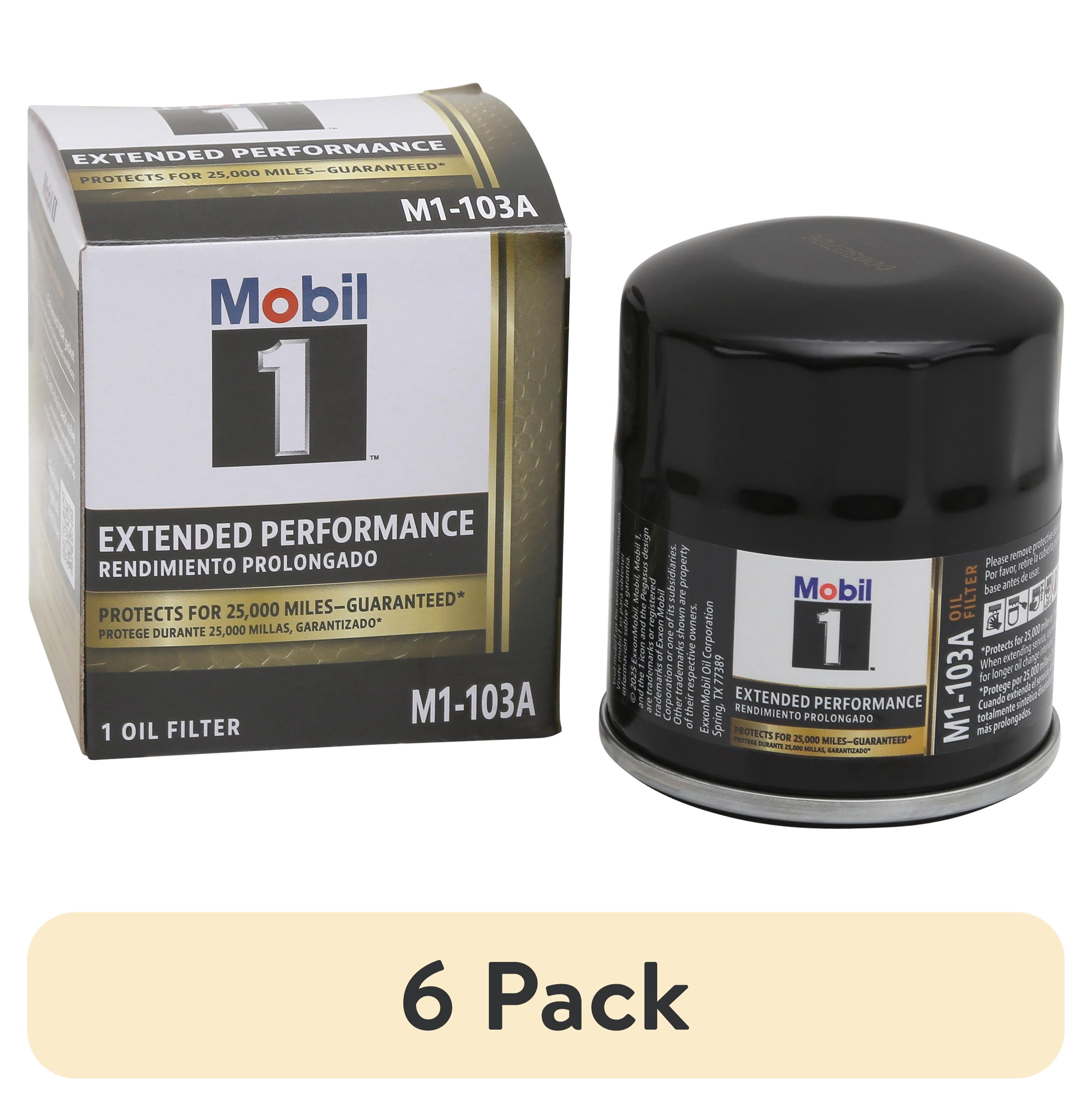 (6 pack) Mobil 1 Extended Performance M1-103A Oil Filter Fits select: 2019-2023 TOYOTA RAV4, 2018-2023 TOYOTA CAMRY