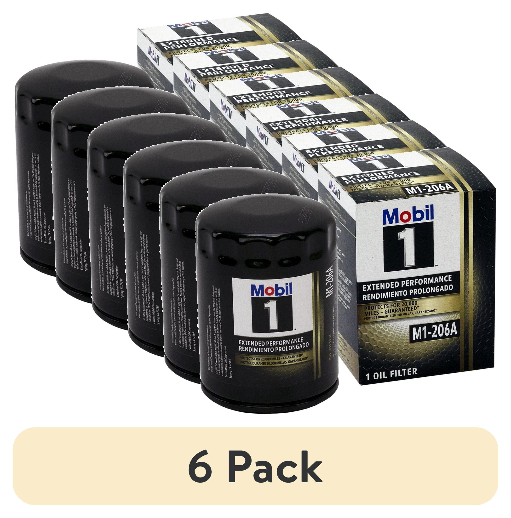 (6 pack) Mobil 1 Extended Performance M1-206A Oil Filter