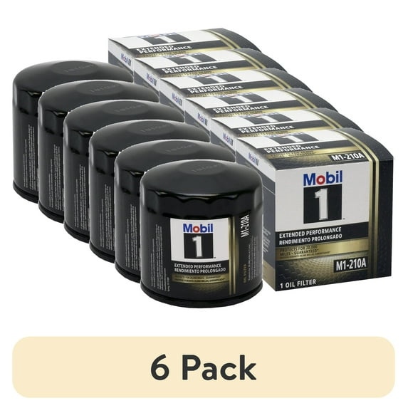 (6 pack) Mobil 1 Extended Performance M1-210A Oil Filter