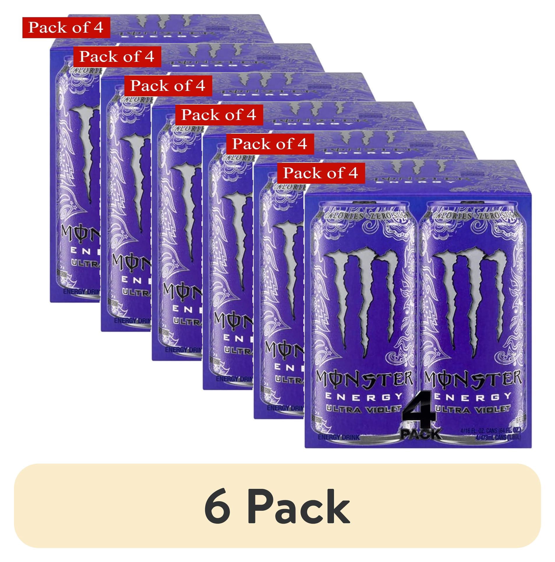 Monster Energy Ultra Violet 50本セット Monster Energy Ultra Violet Zero Sugar, 473 ml 4 Pack - Walmart.com