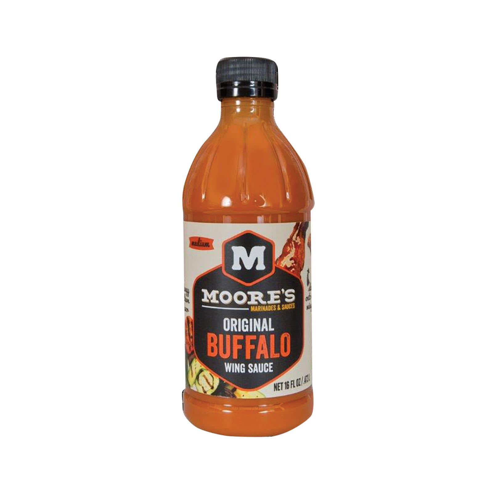 (6 pack) Moore's Original Buffalo Wing Sauce, 16 fl oz