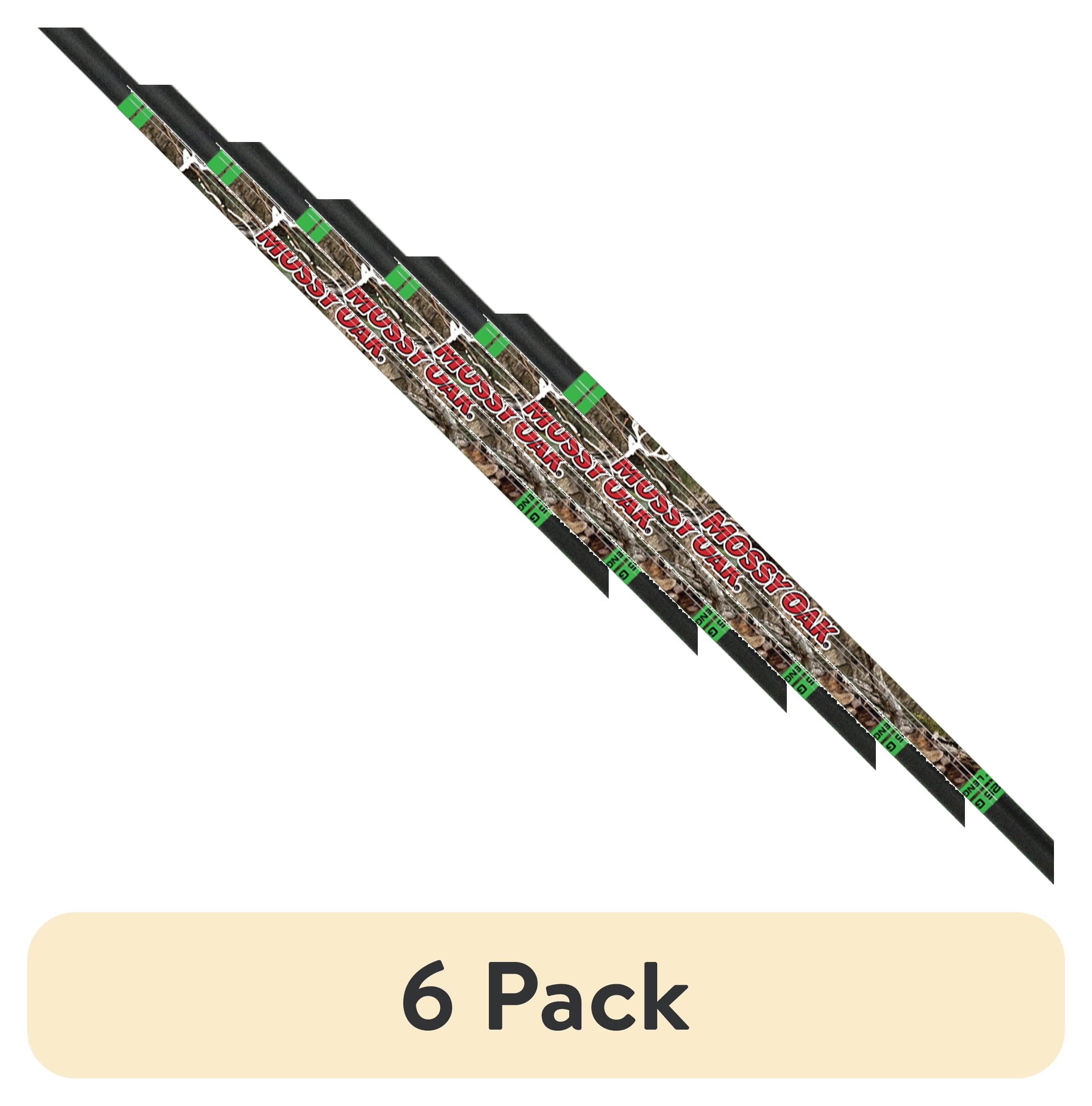 (6 pack) Mossy Oak Crossbow Bolt 20" Black