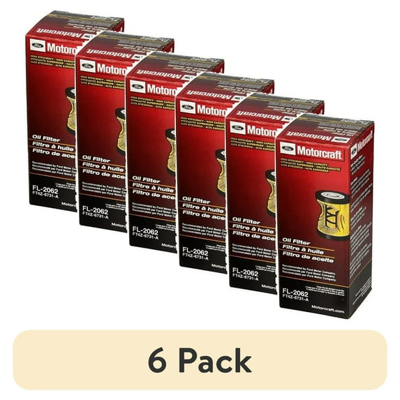 (6 pack) Motorcraft FL-2062-A Motor Oil Filter fits Ford
