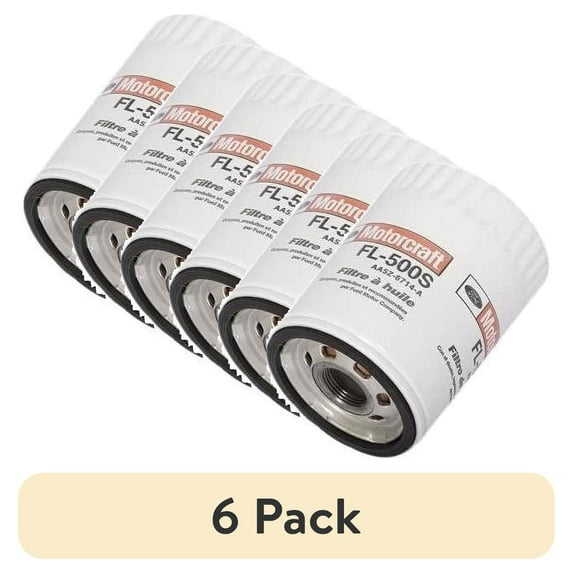 (6 pack) Motorcraft Oil Filter FL500SW