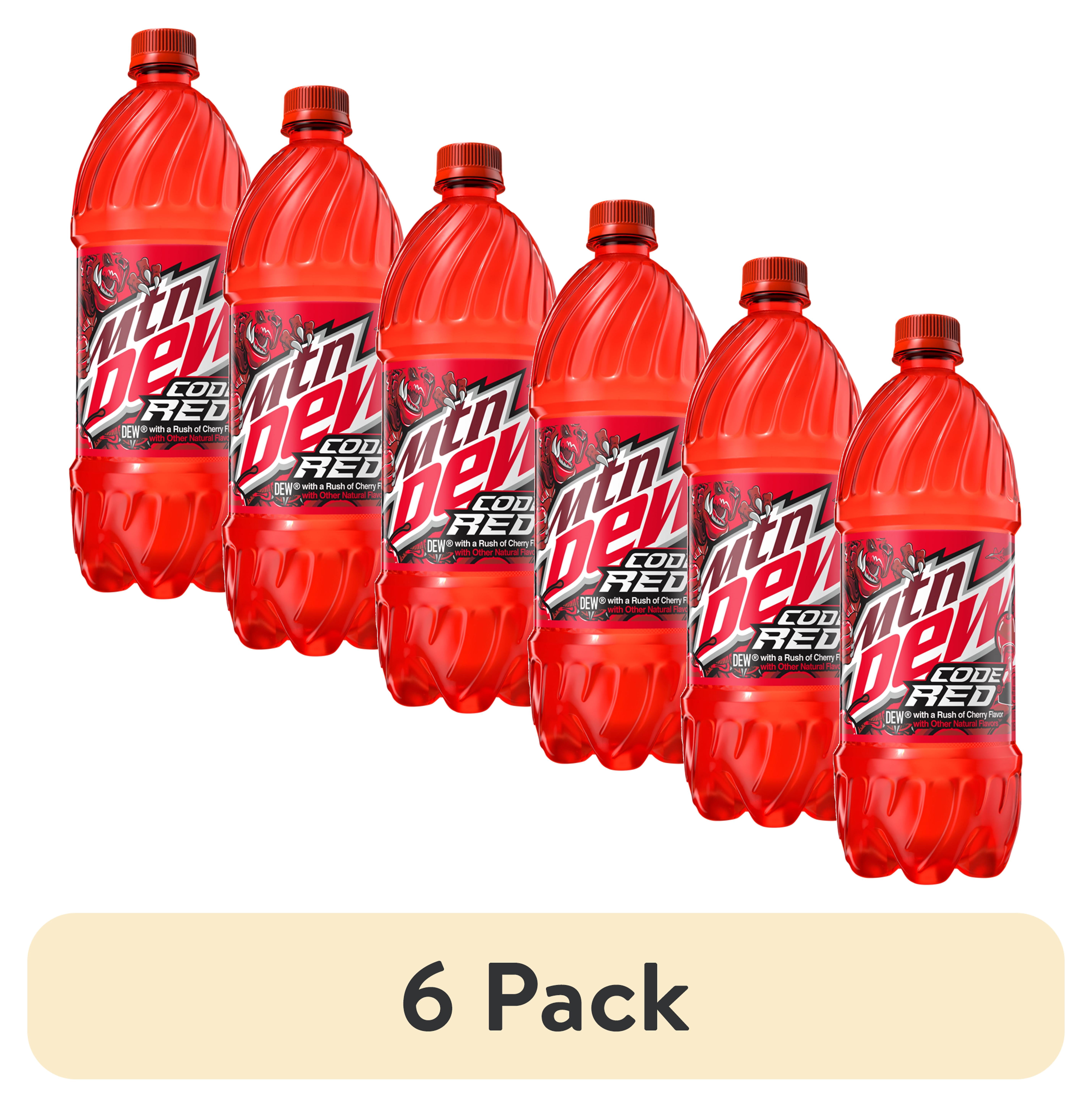 6-pack Code Red Soda - Carbon - Walmart Business Supplies