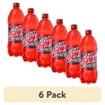 thumbnail image 1 of (6 pack) Mountain Dew Code Red Cherry Soda Pop, 1 Liter Bottle, 1 of 6