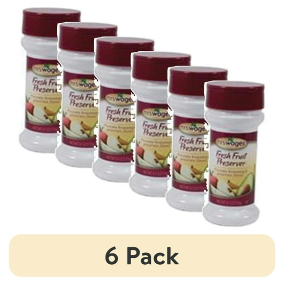 (6 pack) Mrs.Wages Fresh Fruit Preserve,  Regular  6 oz Size
