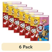 (6 pack) Multicolor Plastic PAW Patrol Favor Bags, 8ct