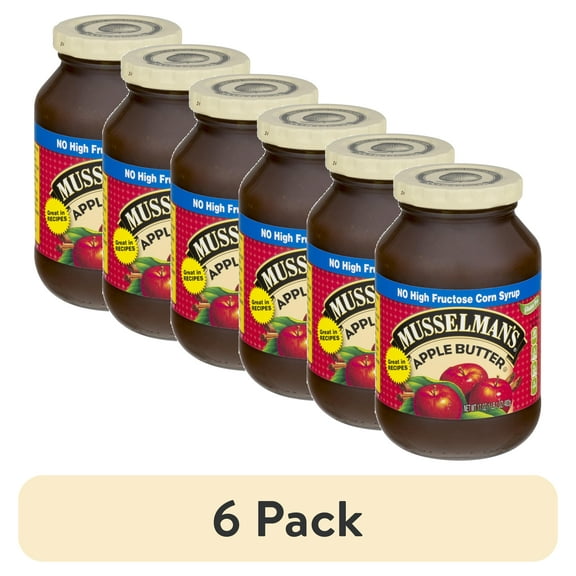 (6 pack) Musselman's Apple Butter, 17 oz Jar