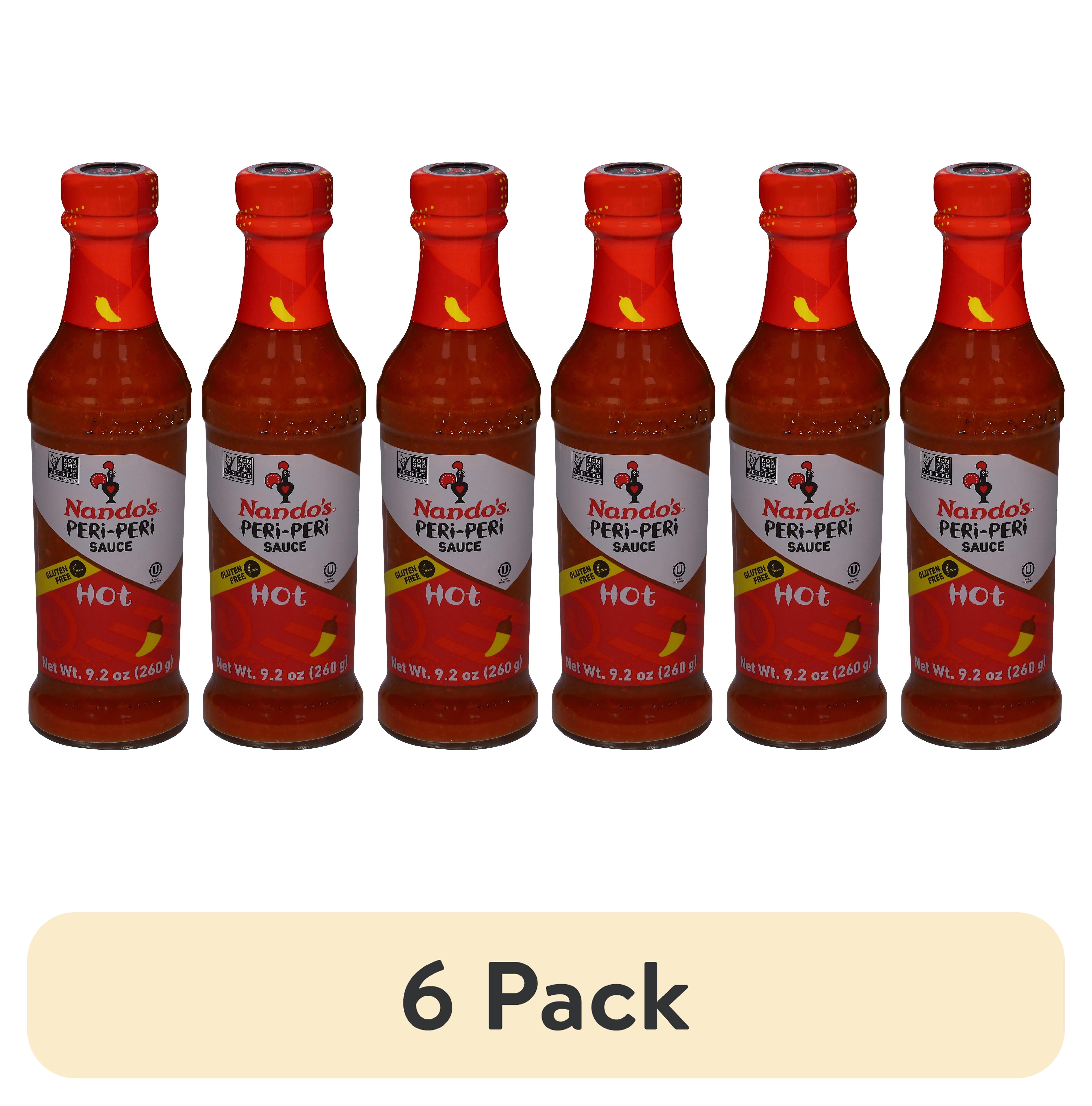 6 pack) Nando's Hot Peri-Peri Sauce 9.2 oz - Walmart.com
