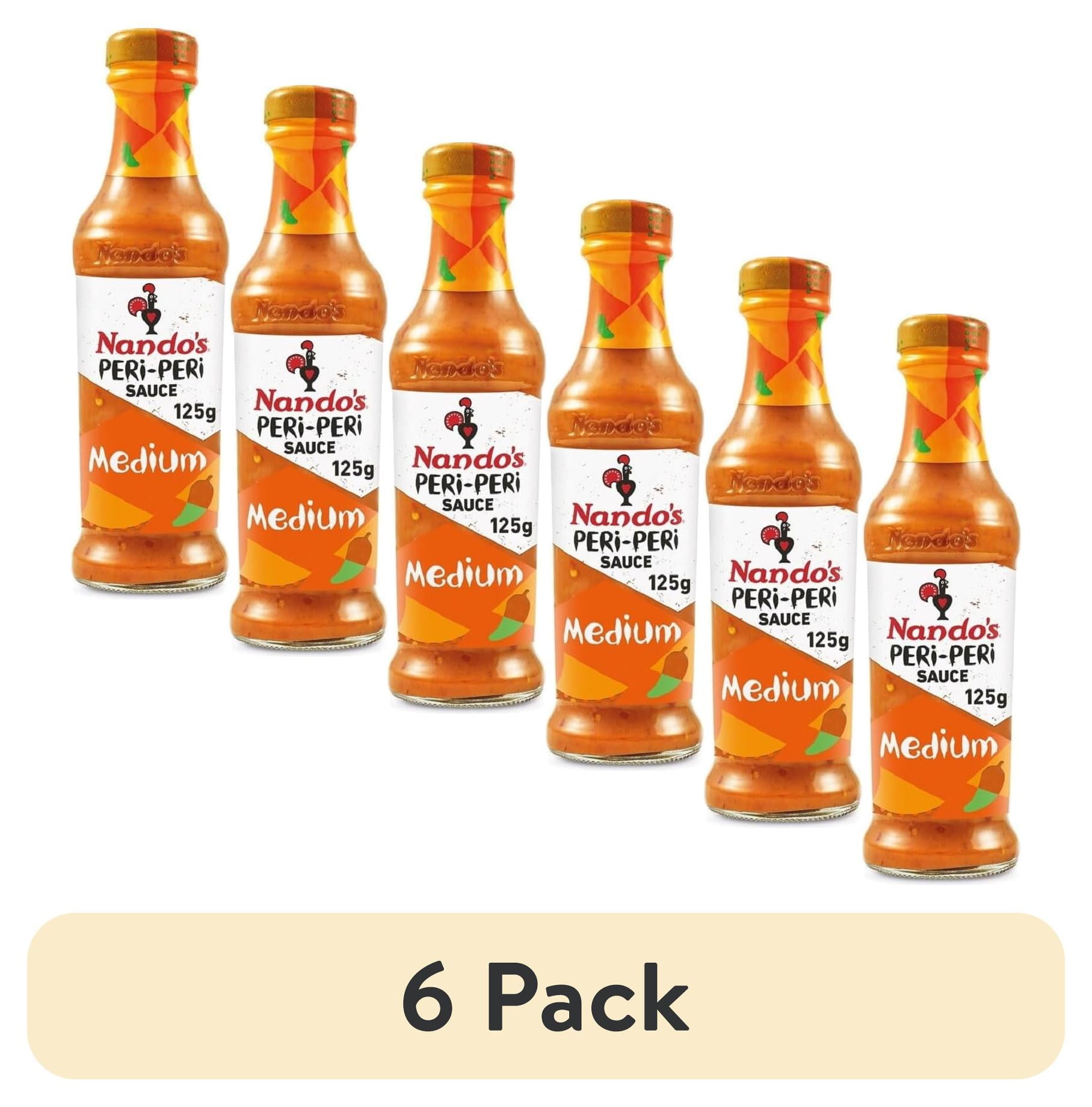 (6 pack) Nando's Medium Peri-Peri Sauce, 250g
