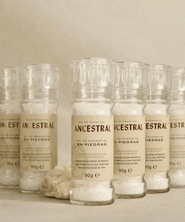 (6 pack) Natural Salt Crystals - Glass Mill