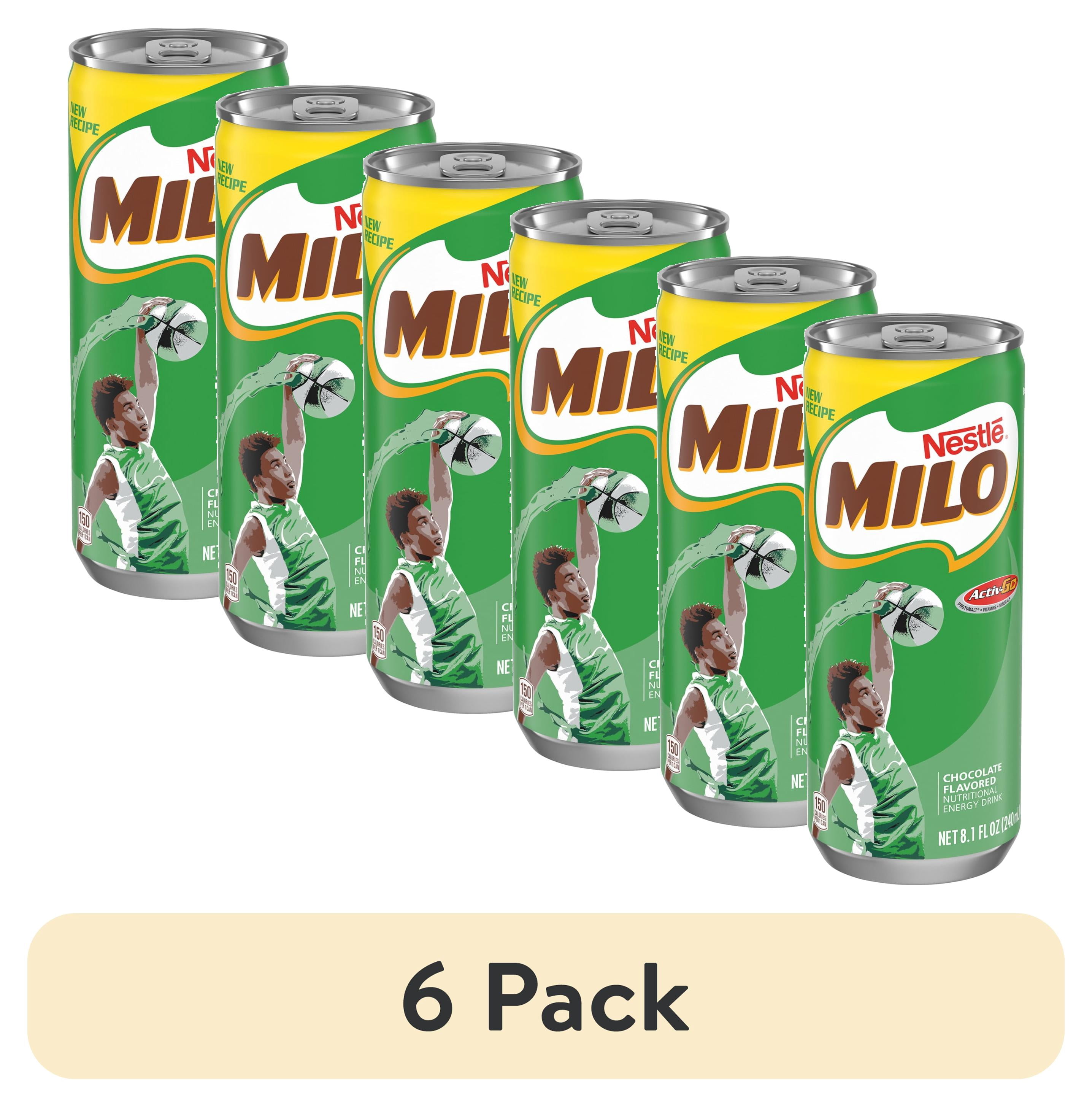 6 pack) Nestle Milo Activ Go Instant Chocolate Flavored