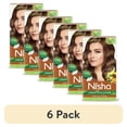 thumbnail image 1 of (6 pack) Nisha Creme Hair Color | Permanent Long Lasting Brown Hair Dye Color Kit | Golden Brown | 4.05 Oz, 1 of 11