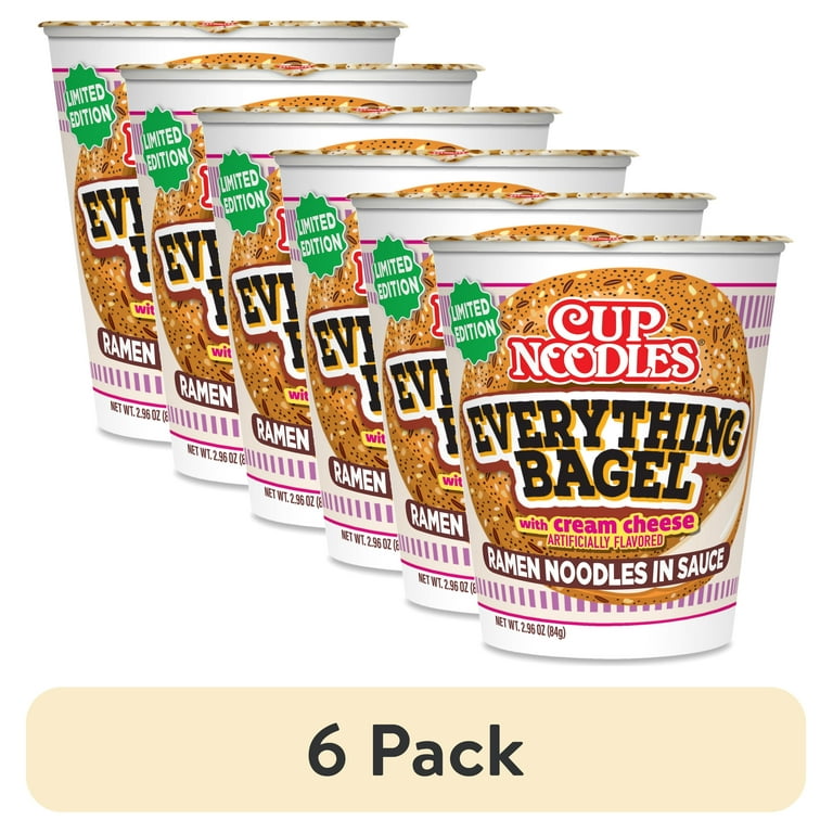 6 pack) Nissin Foods Cup Noodles Limited Edition Ramen Noodles