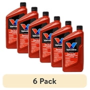 6 pack Valvoline MAXLIFE Power Steering Fluid + Stop Leak - 32 oz for High Mileage Systems