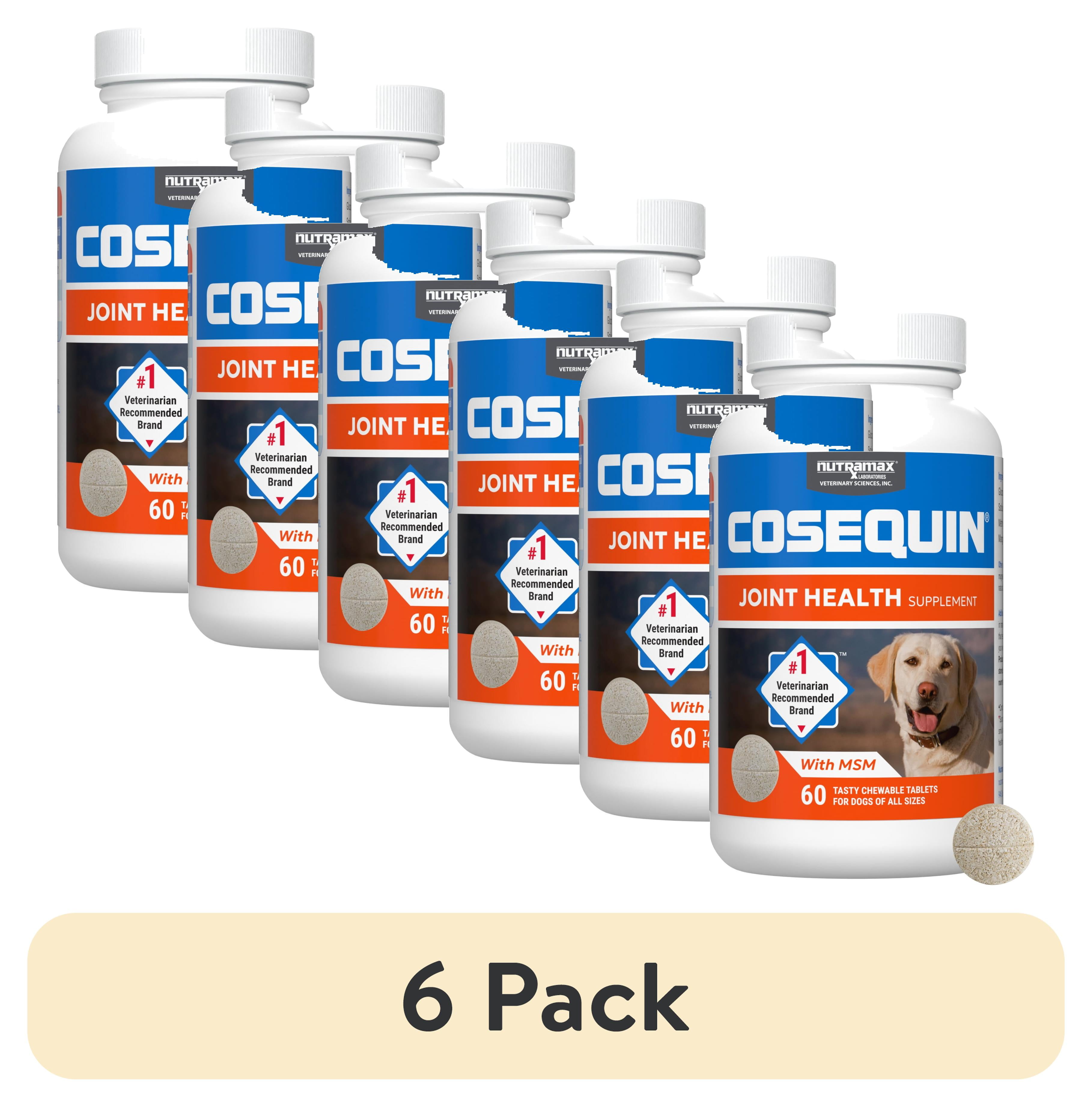 Nutramax COSEQUIN コセクイン 150タブレット 関節ケアサプリ 6 pack) Nutramax Cosequin for Dogs Joint Health Supplement