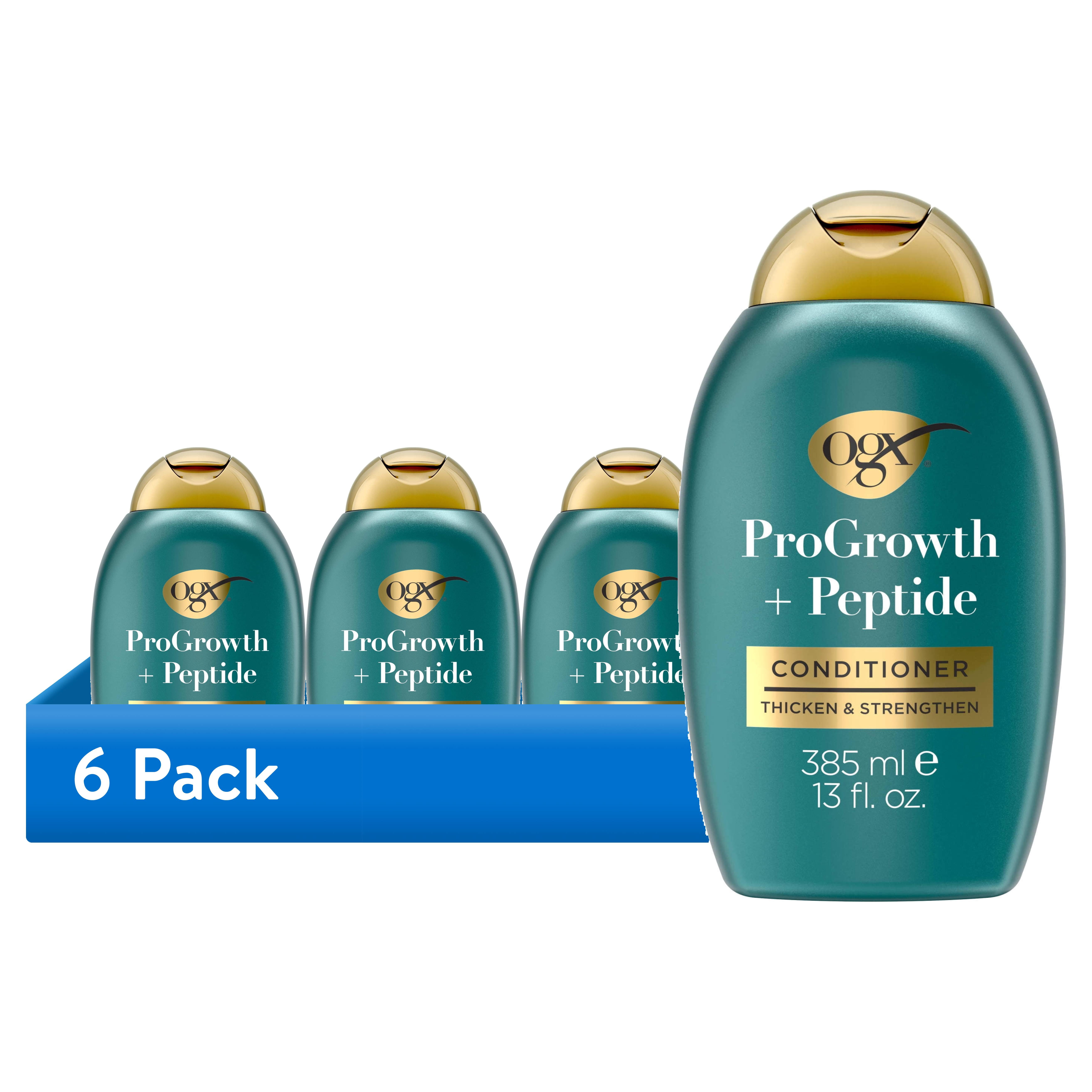 (6 pack) OGX ProGrowth + Peptide Conditioner, 13 fl. oz