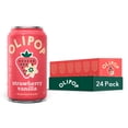 thumbnail image 1 of (6 pack) OLIPOP Prebiotic Soda, Strawberry Vanilla, 12 fl oz, 4 Pack, Pantry Packs (24 Total Cans), 1 of 6