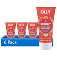 thumbnail interactive-video image 1 of (6 pack) OLLY Bright Body Scrub Exfoliates & Repairs Skin Barrier Citrus Currant, 6 oz, 1 of 14