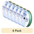 thumbnail image 1 of (6 pack) Offray Ribbon, Forest Green Narrow Double Faced Satin Polyester Ribbon, 1 of 7