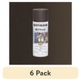 Rusting Oil (6 pack) Oil Rubbed Bronze, Rust-Oleum Stops Rust Metallic Spray Paint ...