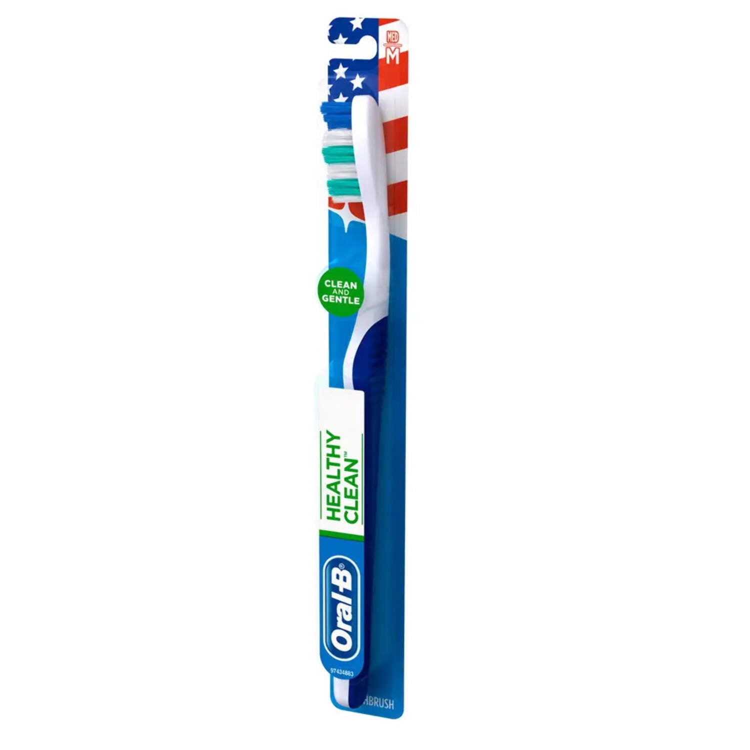 (6 pack) Oral-B Toothbrush, Essential Clean Manual Toothbrush, Soft Bristles, 1 Count