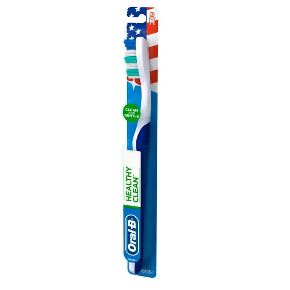 (6 pack) Oral-B Essential Clean Toothbrush, Removes Plaque, Soft, 1 Count, for Adults & Children 3+