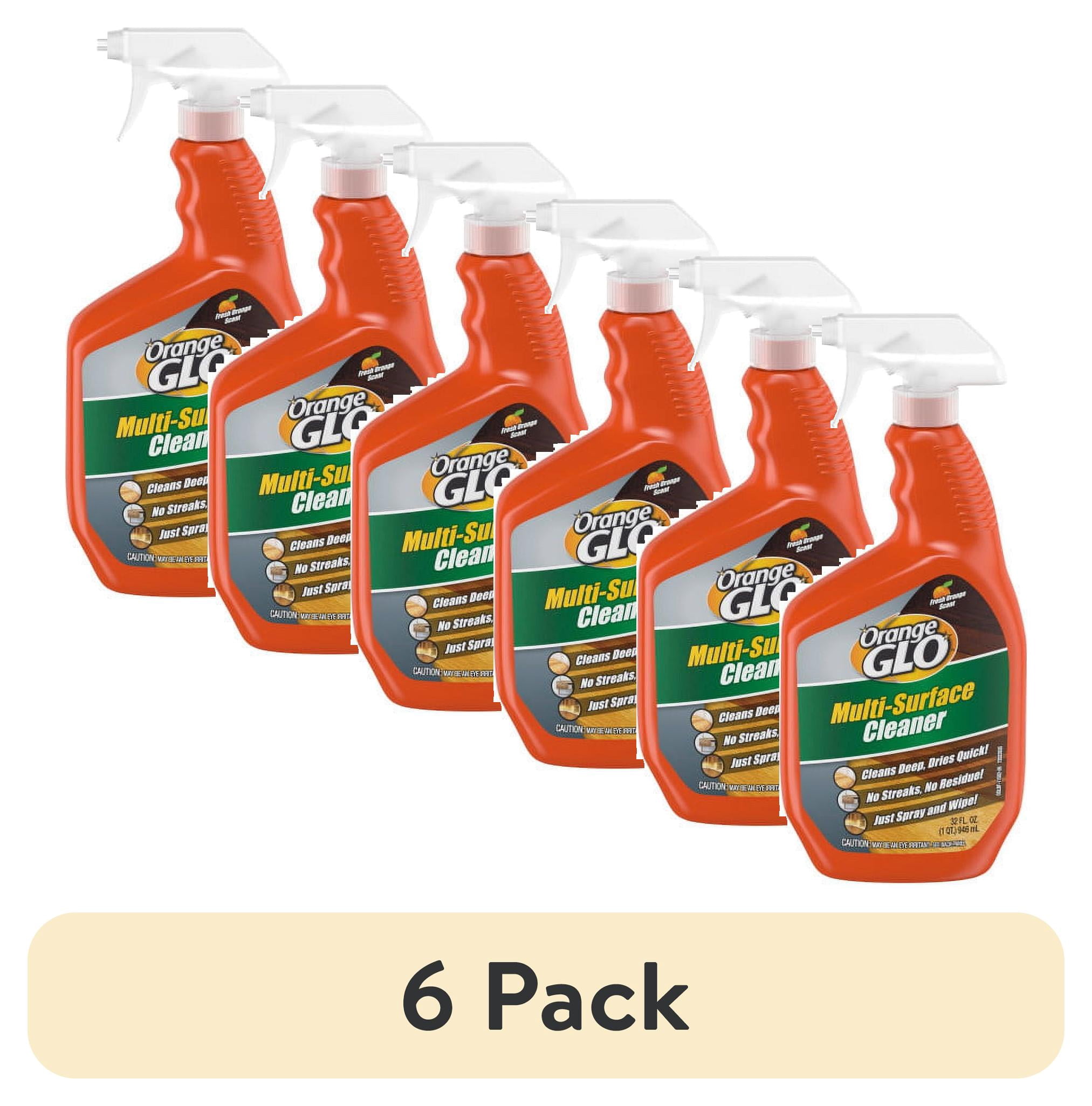 5 pack) Orange Glo Multi-Surface Hardwood & Laminate Floor Cleaner